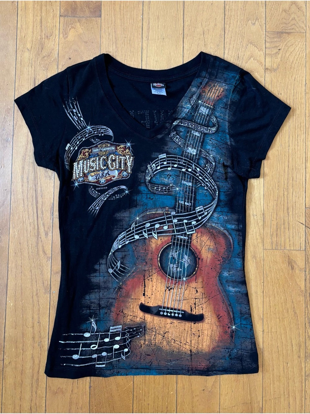 Harley Davidson V-Neck Nashville Women’s T Shirt